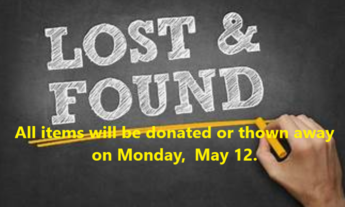 Check the Lost and Found!