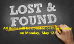 Check the Lost and Found!