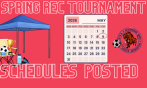 Spring Rec Tournament Schedules- Updated 5/6 & 5/7